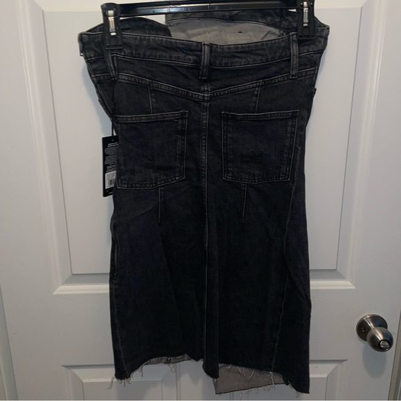 NWT Hudson Denim Folded Mini Dress - MEDIUM - Picture 3 of 6